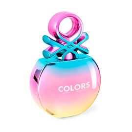 FRAGANCIA PARA DAMA, BENETTON, COLORS WOMAN HOLO, EDT 80ML