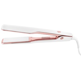 SINGLEPASS X 1.5” IONIC FLAT IRON WITH CERAMIC PLATES (WHITE & ROSE GOLD) (PLANCHA PARA CABELLO)