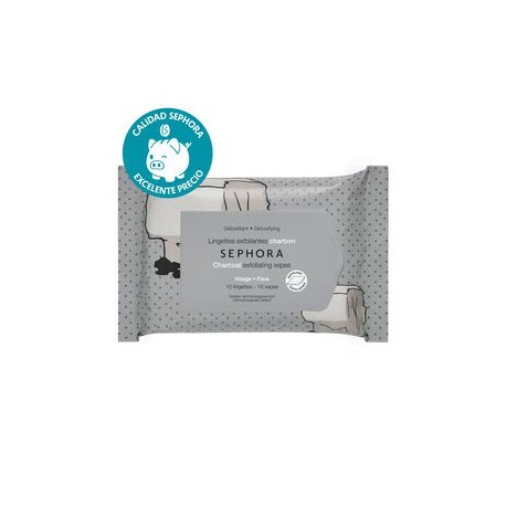 CLEANSING & EXFOLIATING WIPES TRAVEL SIZE (10 TOALLAS FACIALES)