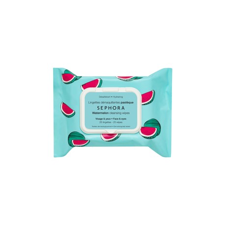 CLEANSING & EXFOLIATING WIPES BY SEPHORA COLLECTION (X25 WIPES) (TOALLITAS DESMAQUILLANTES)