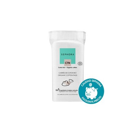 ORGANIC COTTON PADS (PADS DE ALGODÓN ORGANICO)