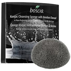 KONJAC SPONGE WITH BAMBOO CHARCOAL