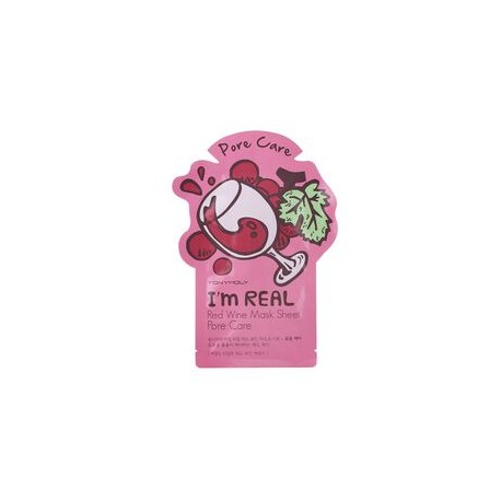 I AM REAL RED WINE MASK SHEET-PORE CARE